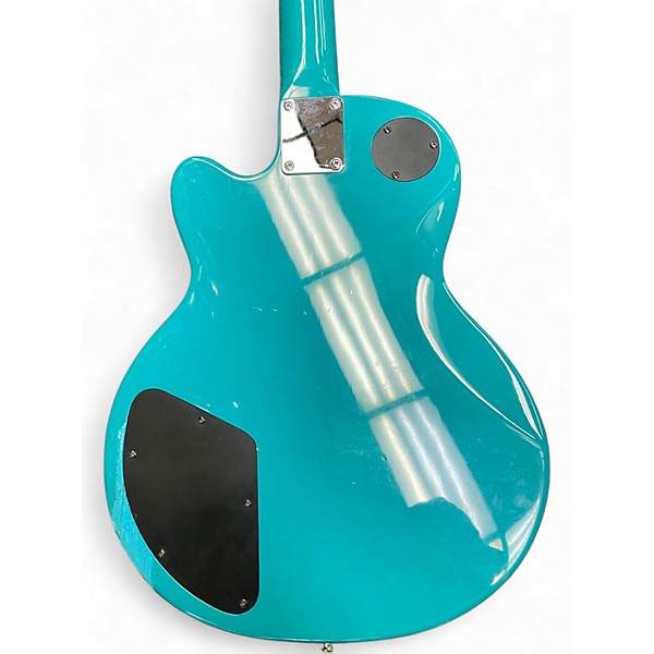 Used DeArmond M65 Turquoise Solid Body Electric Guitar