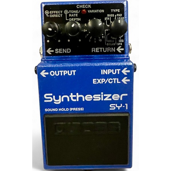Used BOSS SY1 Effect Pedal