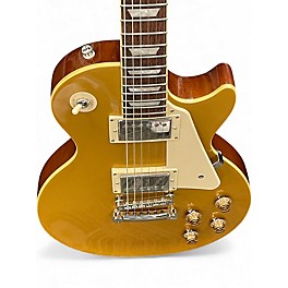 Used Epiphone Les Paul Standard Metallic Gold Solid Body Electric Guitar