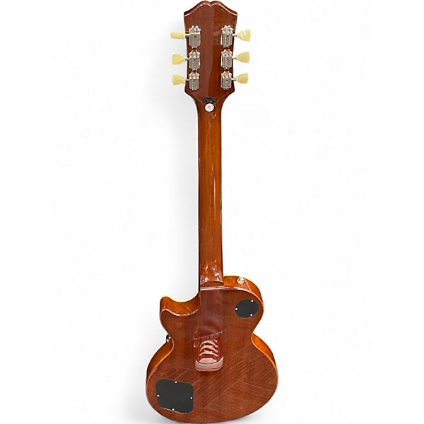 Used Epiphone Les Paul Standard Metallic Gold Solid Body Electric Guitar