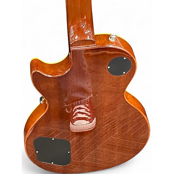 Used Epiphone Les Paul Standard Metallic Gold Solid Body Electric Guitar