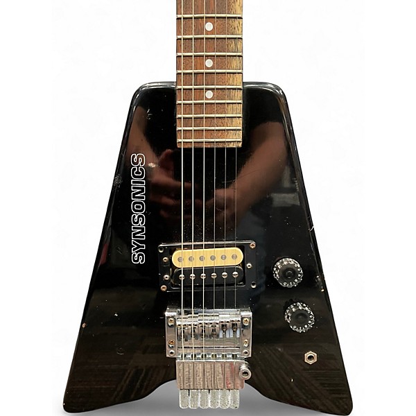 Used Synsonics HL200T Black Electric Guitar