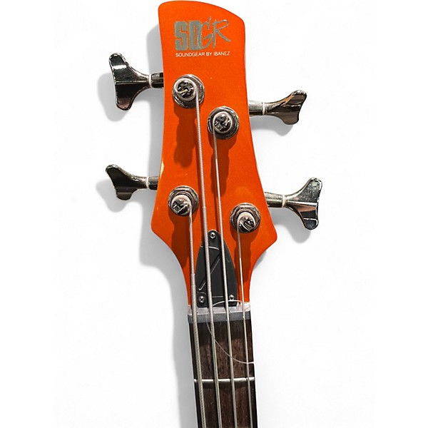 Used Ibanez SR300 ROADSTER ORANGE Electric Bass Guitar