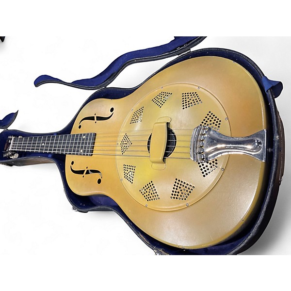 Vintage 1930 National Triolian Yellow Resonator Guitar