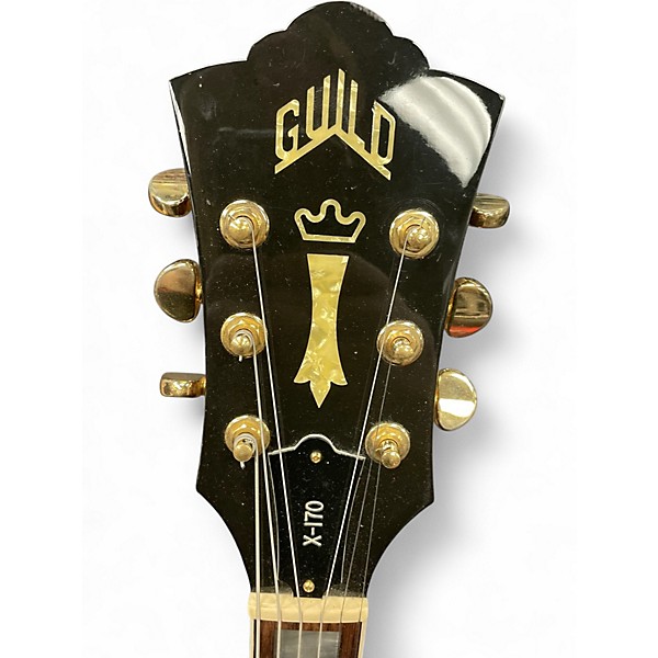 Vintage 1998 Guild X170T AB Tobacco Sunburst Hollow Body Electric Guitar