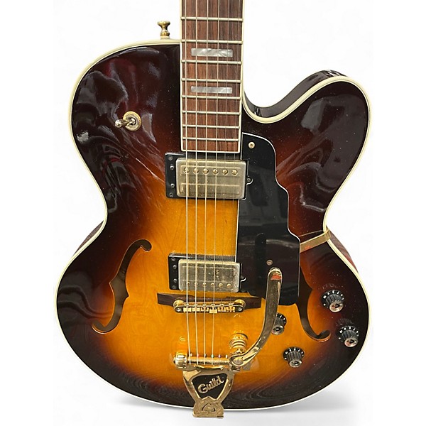 Vintage 1998 Guild X170T AB Tobacco Sunburst Hollow Body Electric Guitar