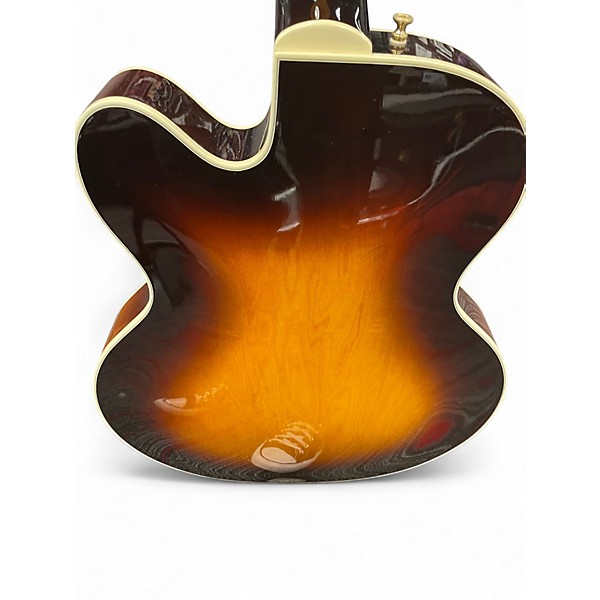 Vintage 1998 Guild X170T AB Tobacco Sunburst Hollow Body Electric Guitar