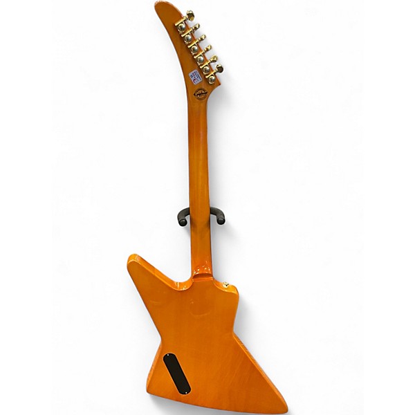 Used Epiphone Korina Explorer Natural Electric Bass Guitar