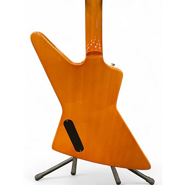 Used Epiphone Korina Explorer Natural Electric Bass Guitar