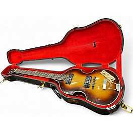 Vintage 1970s Hofner 500/1 Violin 2 Color Sunburst Electric Bass Guitar