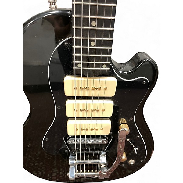 Used Ovation VIPER Black Solid Body Electric Guitar