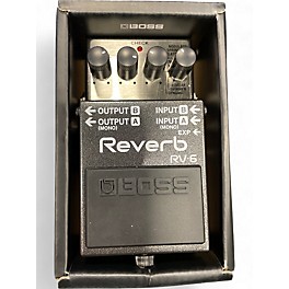 Used BOSS RV6 Digital Reverb Effect Pedal