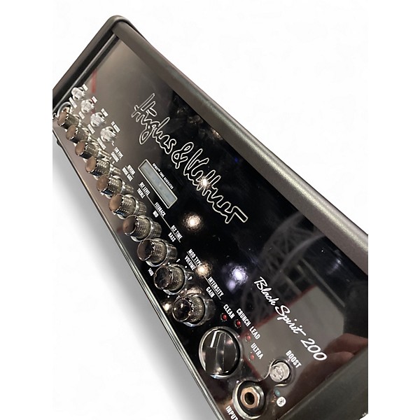 Used Hughes & Kettner BLACK SPIRIT 200 Solid State Guitar Amp Head