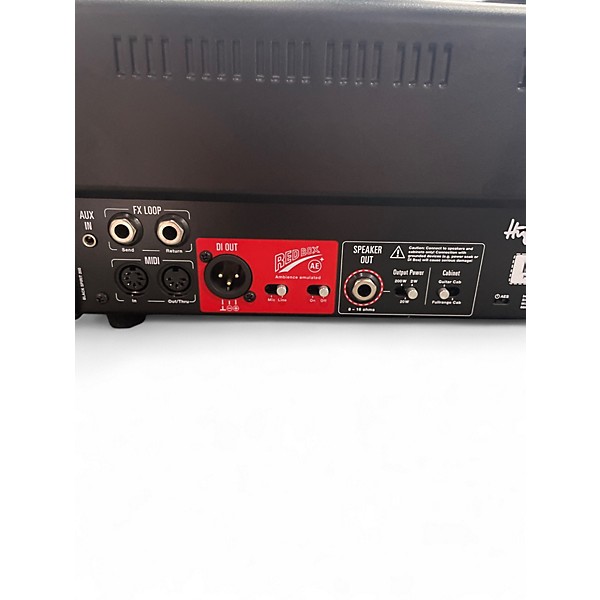 Used Hughes & Kettner BLACK SPIRIT 200 Solid State Guitar Amp Head