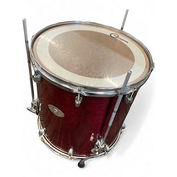 Used Premier 5 Piece Artist Birch Cherry Drum Kit