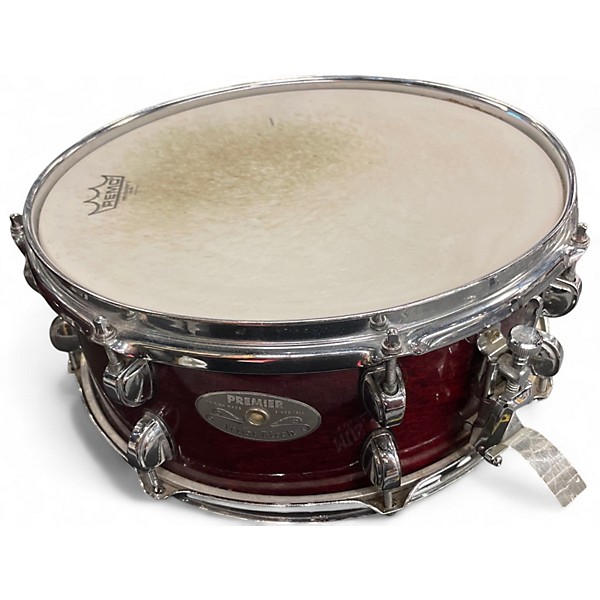 Used Premier 5 Piece Artist Birch Cherry Drum Kit