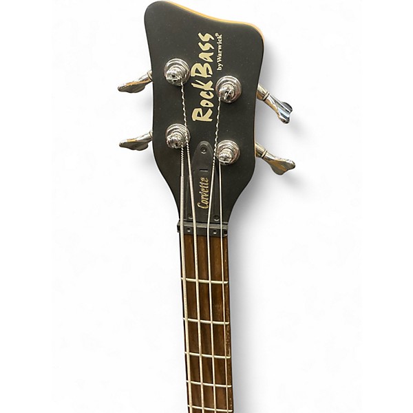 Used RockBass by Warwick CORVETTE Trans Blue Electric Bass Guitar