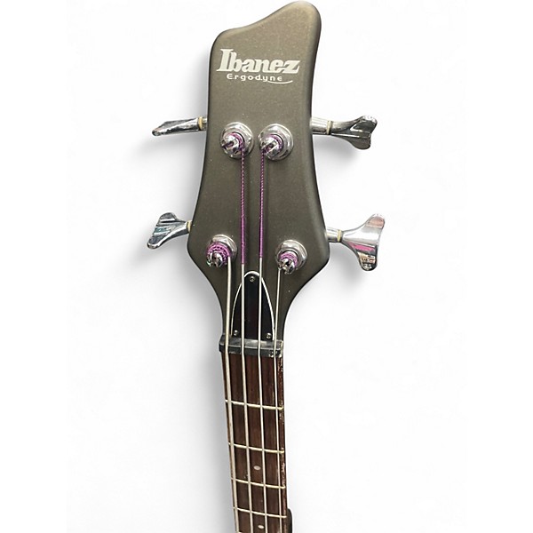 Used Ibanez ERGODYNE Charcoal Electric Bass Guitar