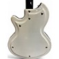 Used Supro Martinique White Hollow Body Electric Guitar