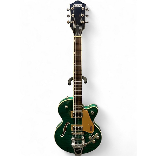 Used Gretsch Guitars G5655T-QM Mariana Green Hollow Body Electric Guitar