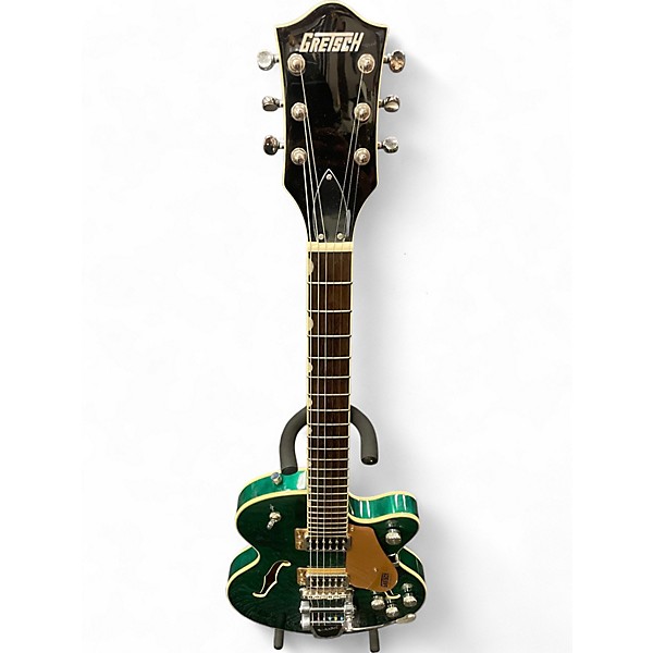 Used Gretsch Guitars G5655T-QM Mariana Green Hollow Body Electric Guitar