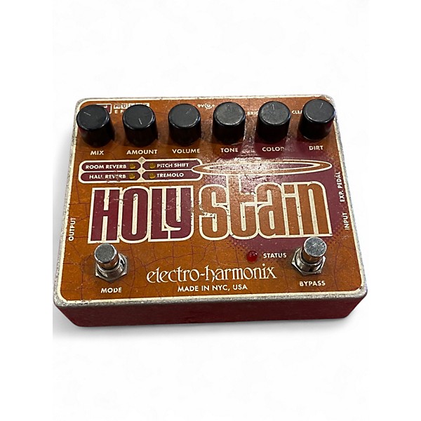 Used Electro-Harmonix Holy Stain Distortion Reverb Effect Processor