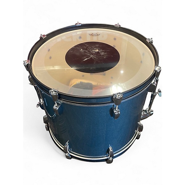 Used Pearl 5 Piece ROADSHOW BLUE SPARKLE Drum Kit