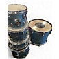 Used Pearl 5 Piece ROADSHOW BLUE SPARKLE Drum Kit