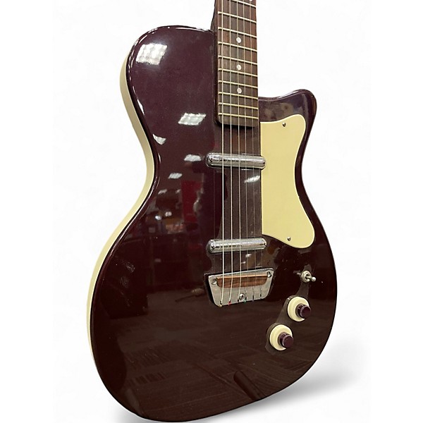 Used Danelectro U2 Black Solid Body Electric Guitar