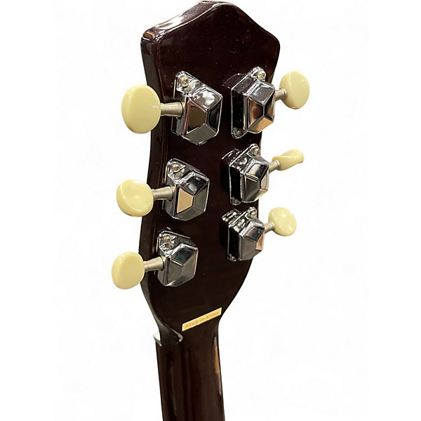 Used Danelectro U2 Black Solid Body Electric Guitar