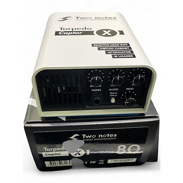 Used Two Notes AUDIO ENGINEERING Torpedo Captor X Power Attenuator