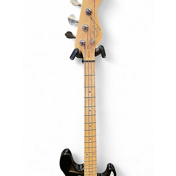 Used Dean Zelinsky The Mule Black Electric Bass Guitar