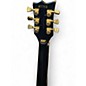 Used ESP EC1000 Deluxe Left Handed Black and Gold Electric Guitar