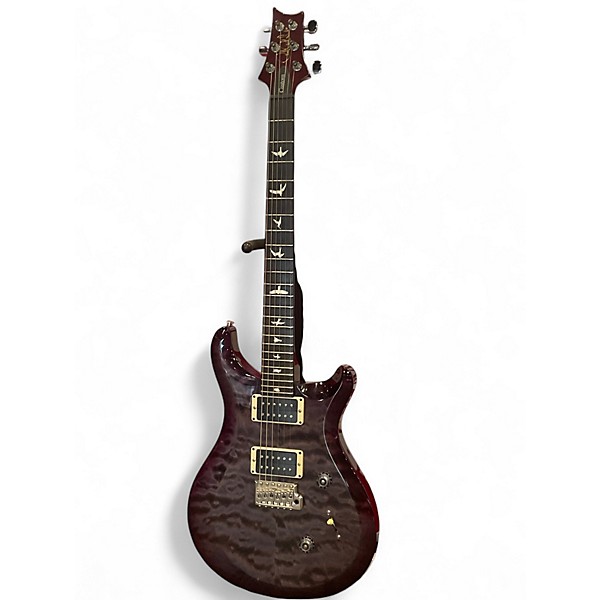 Used PRS Custom 24 PURPLE QUILT TOP Solid Body Electric Guitar