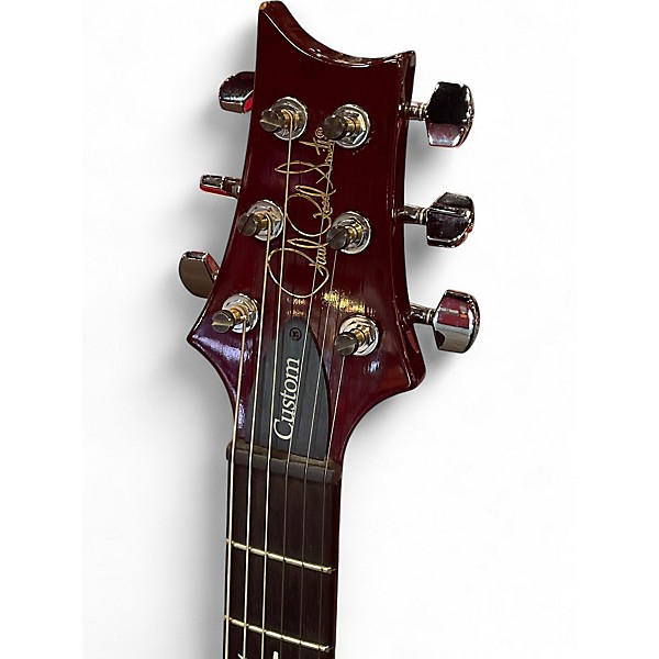 Used PRS Custom 24 PURPLE QUILT TOP Solid Body Electric Guitar