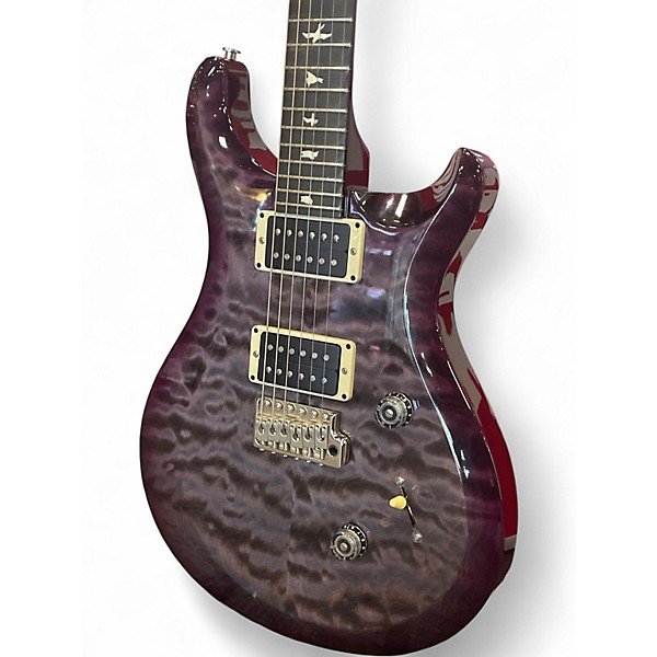 Used PRS Custom 24 PURPLE QUILT TOP Solid Body Electric Guitar