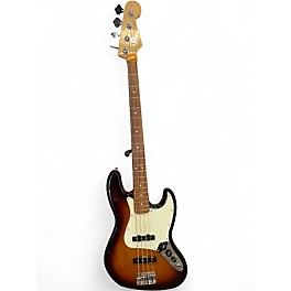 Used Fender 75TH ANNIVERSARY PLAYER JAZZ BASS 2 Tone Sunburst Electric Bass Guitar