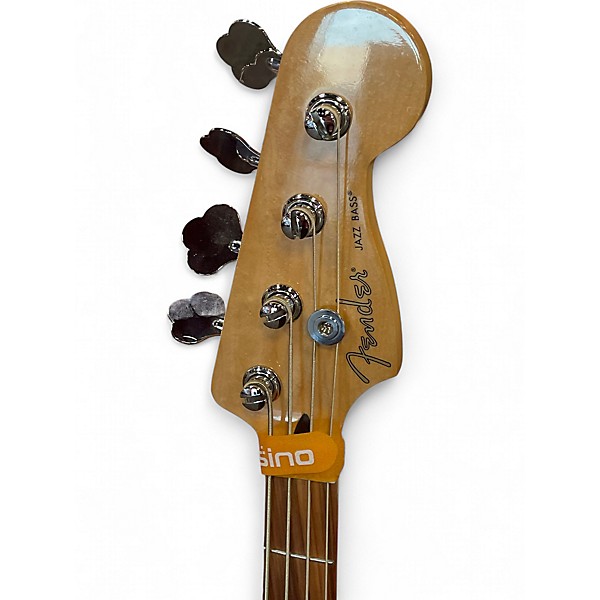 Used Fender 75TH ANNIVERSARY PLAYER JAZZ BASS 2 Tone Sunburst Electric Bass Guitar