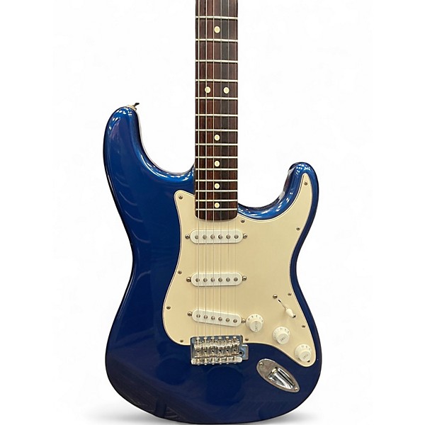 Used Fender 60th Anniversary American Standard Stratocaster Electron Blue Metallic Solid Body Electric Guitar