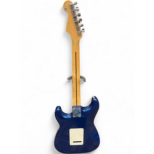 Used Fender 60th Anniversary American Standard Stratocaster Electron Blue Metallic Solid Body Electric Guitar