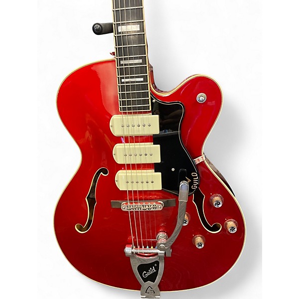 Used Guild X350 Scarlet Road Hollow Body Electric Guitar
