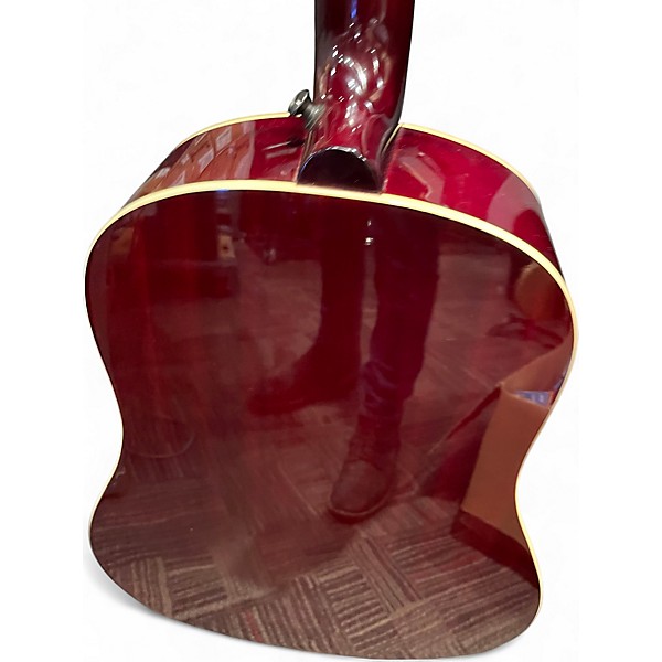 Used Morrison Guitars J-75 Cherry Sunburst Acoustic Electric Guitar