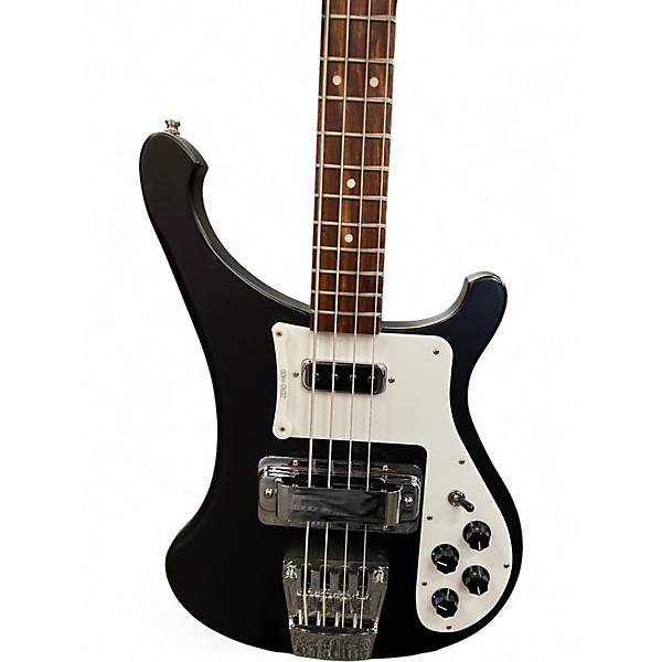 Used 2023 Rickenbacker 4003S Black Electric Bass Guitar
