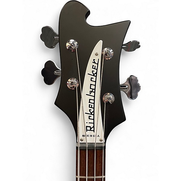 Used 2023 Rickenbacker 4003S Black Electric Bass Guitar