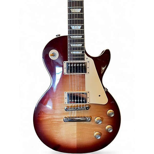 Used 2021 Gibson Les Paul Standard Bourbon Burst Solid Body Electric Guitar