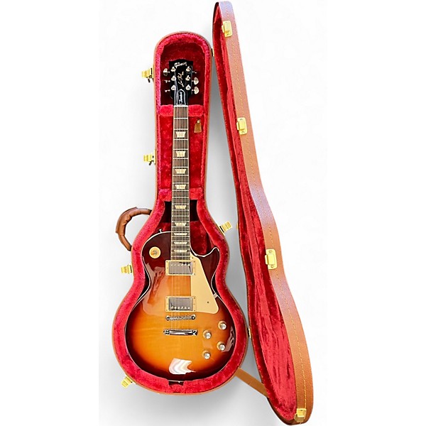 Used 2021 Gibson Les Paul Standard Bourbon Burst Solid Body Electric Guitar