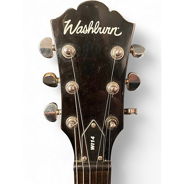 Used Washburn WI14 Blue Solid Body Electric Guitar