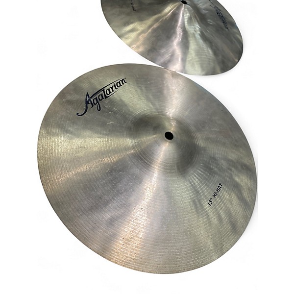 Used Agazarian 13in 13" HI-HAT Cymbal
