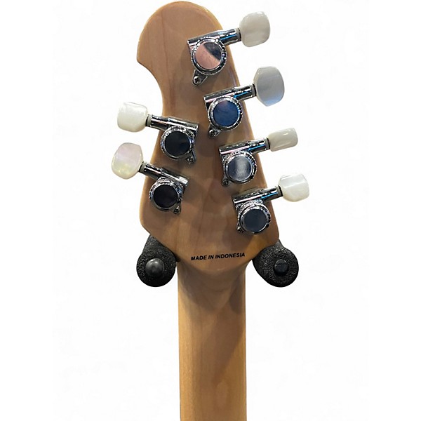 Used Sterling by Music Man JP100D QUILT TOP 2 Color Sunburst Solid Body Electric Guitar