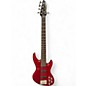 Used DeArmond Pilot V Cherry Electric Bass Guitar thumbnail